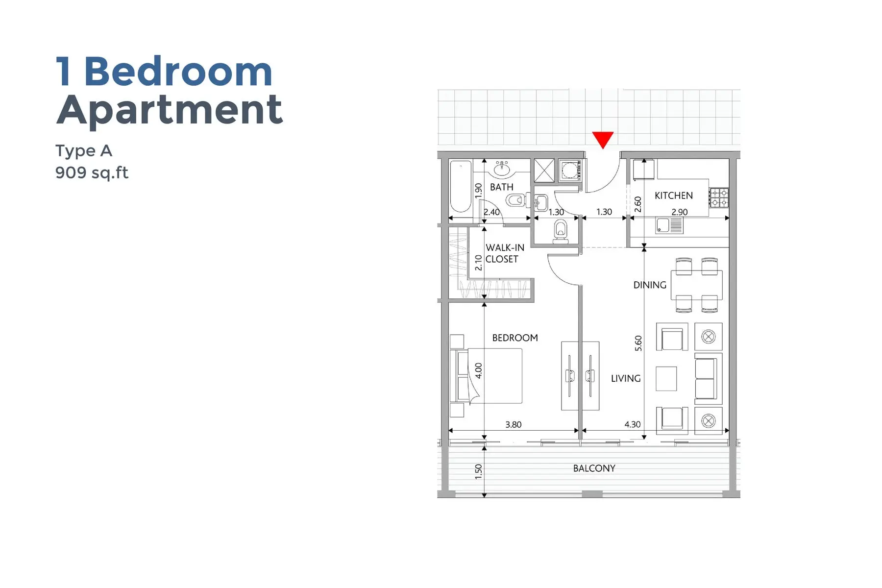 Type A floor plan