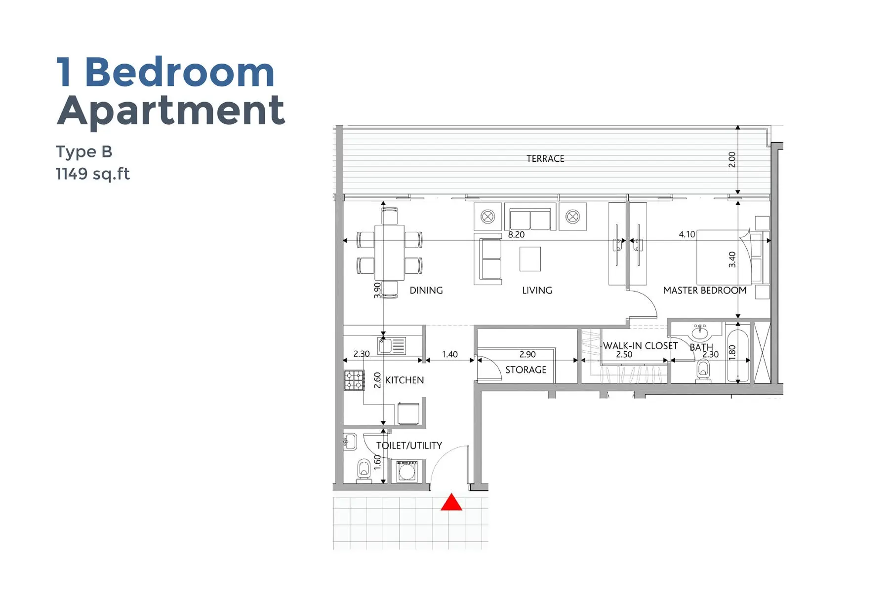 Type B floor plan