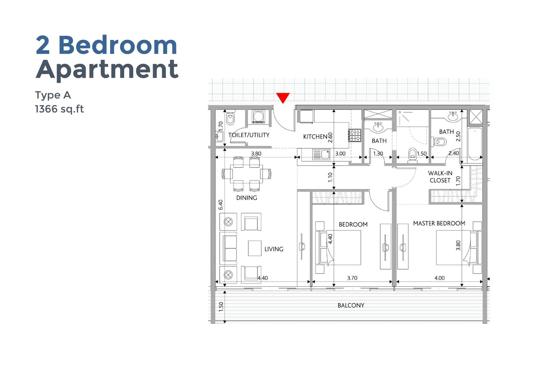 Type A floor plan