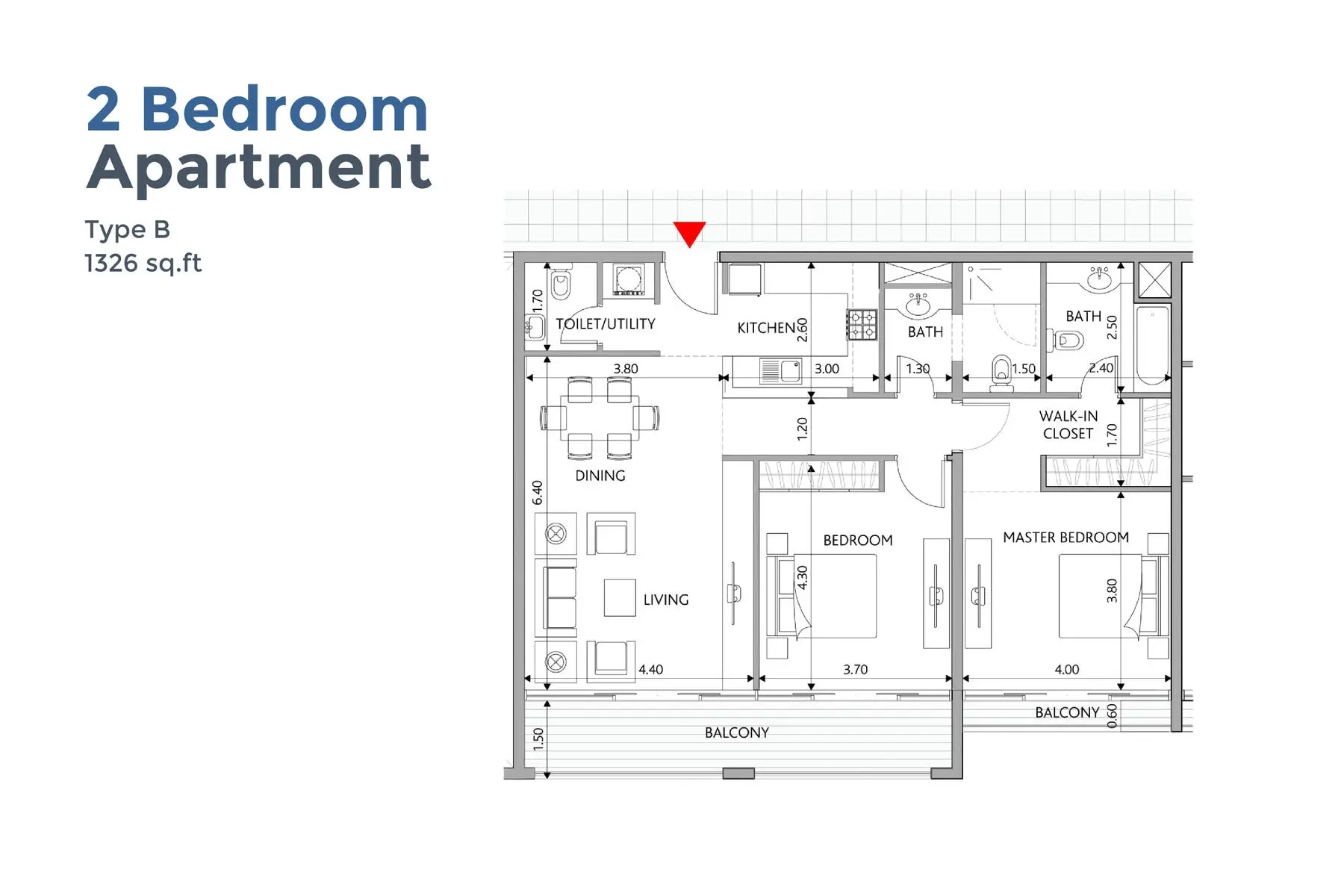 Type B floor plan