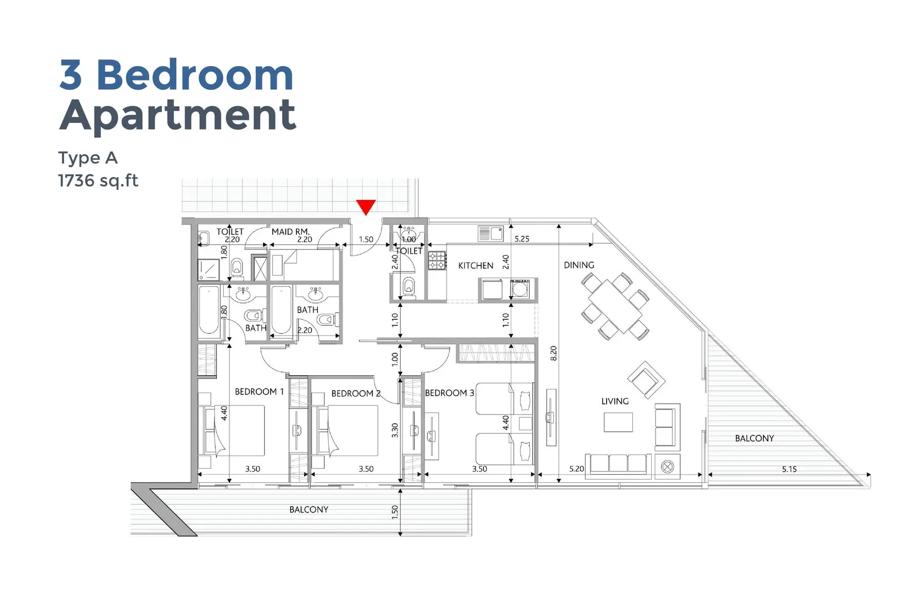 Type C floor plan