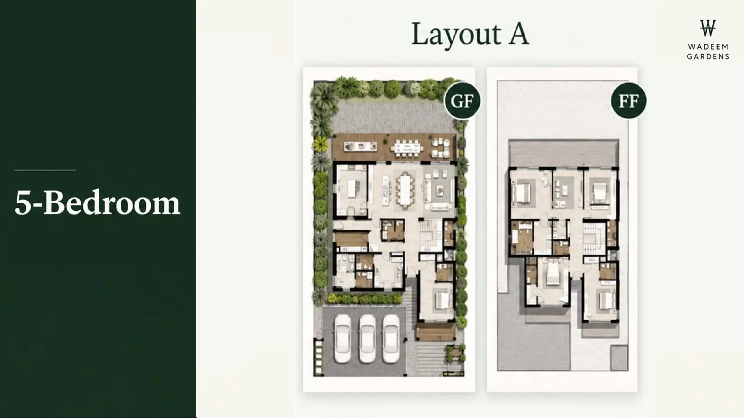 Layout A floor plan