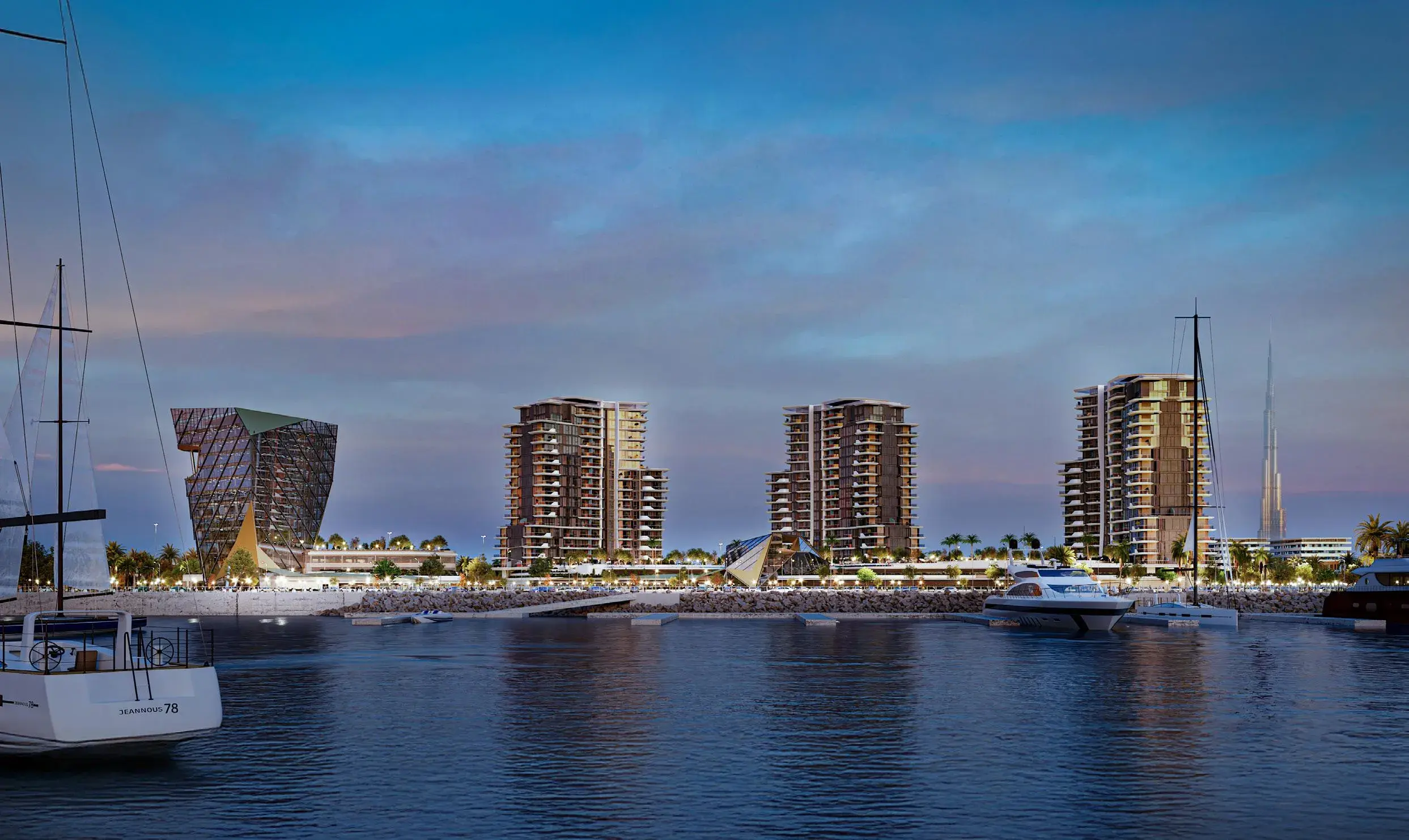 Portside Square in Mina Rashid by Ellington