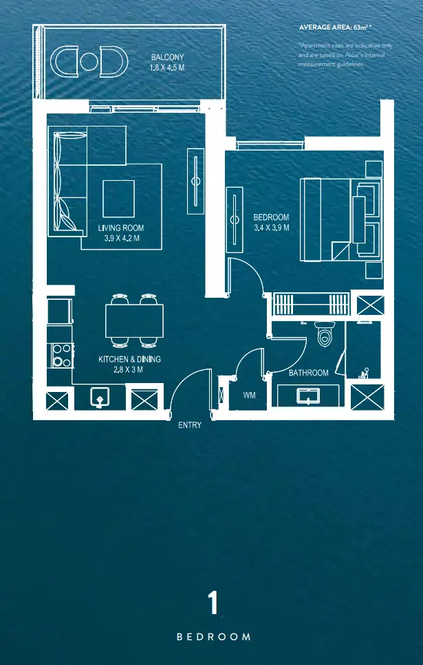 Water's Edge Floor Plan floor plan