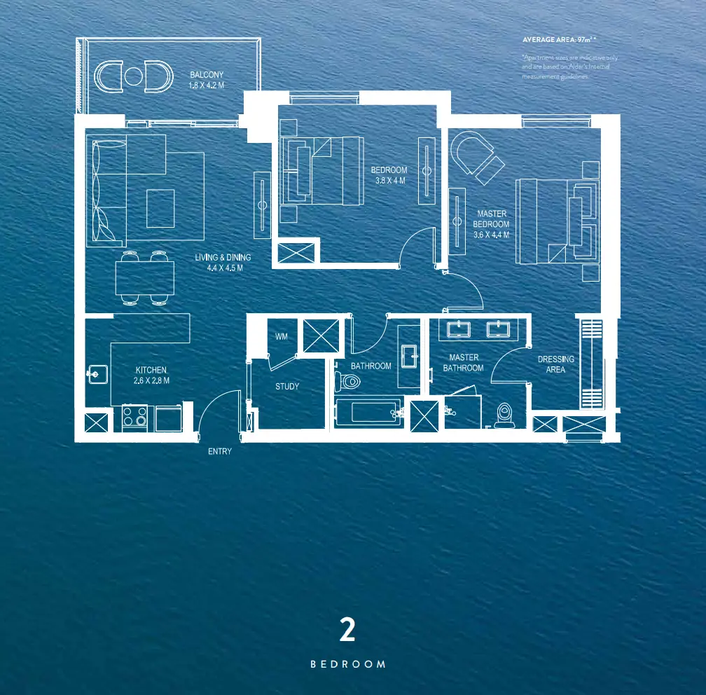 Water's Edge Floor Plan floor plan