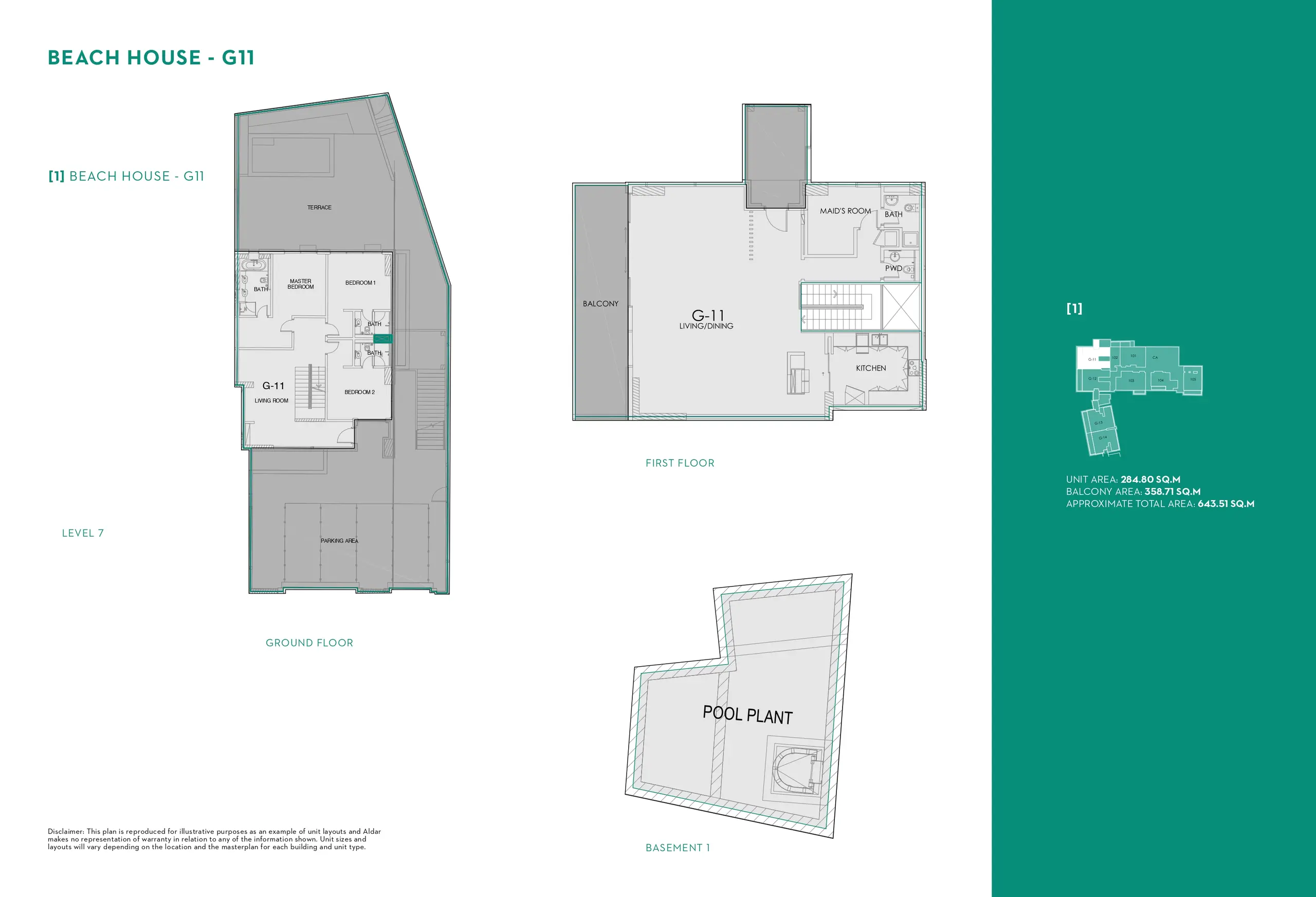 Type G11 floor plan