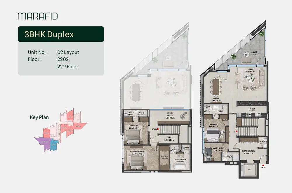 Type A floor plan