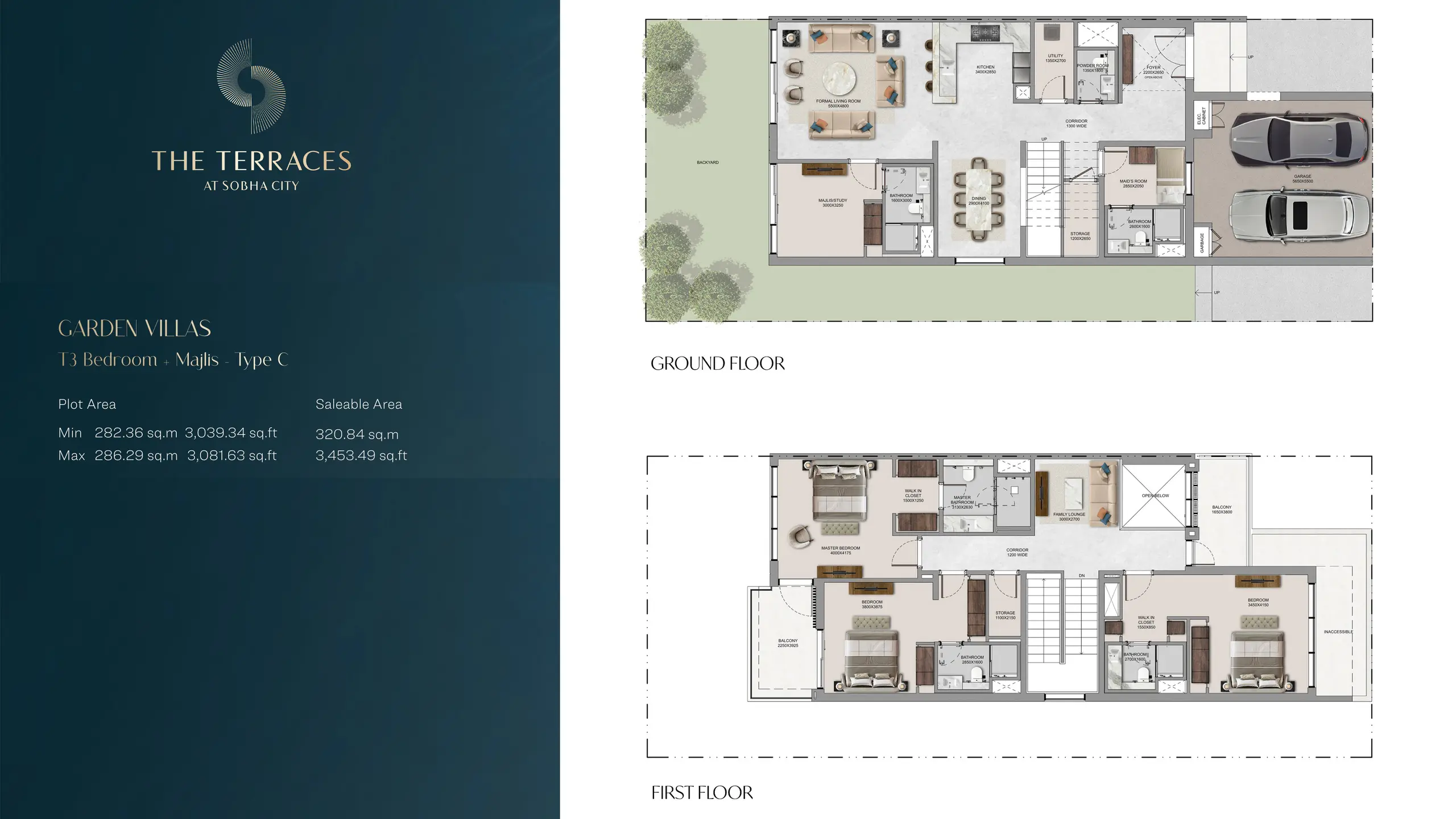 Type C floor plan