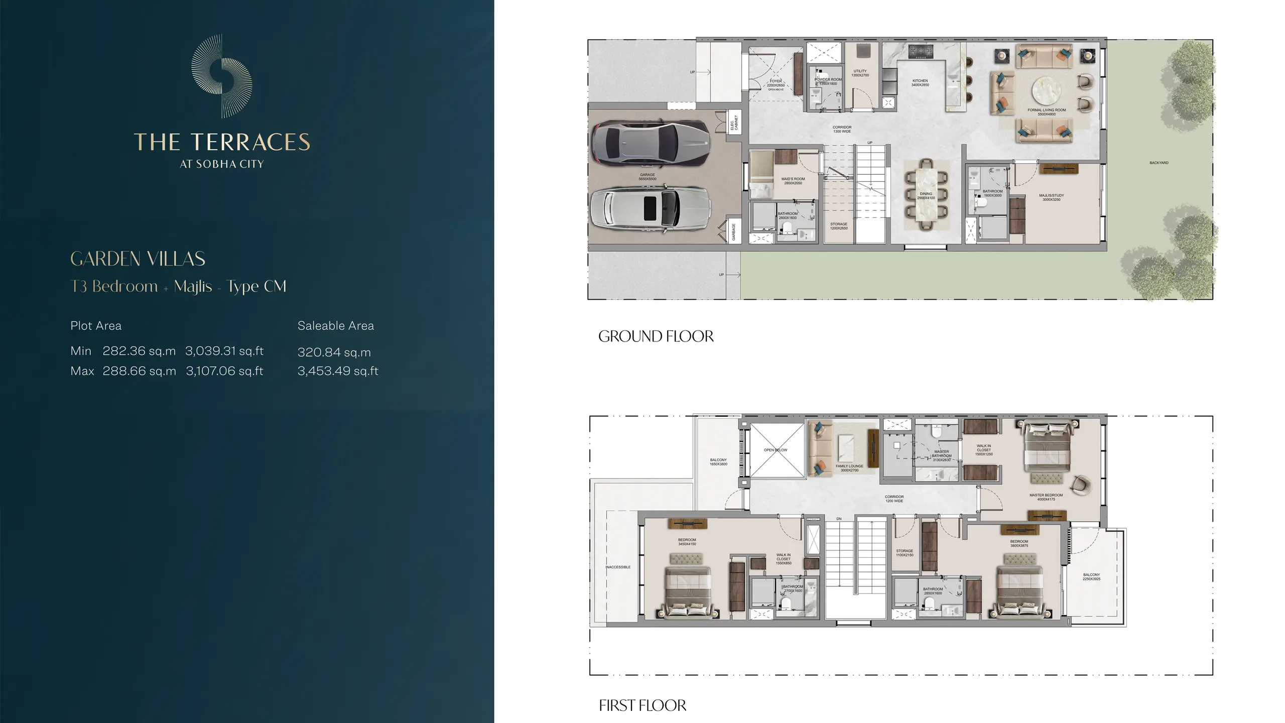 Type CM floor plan