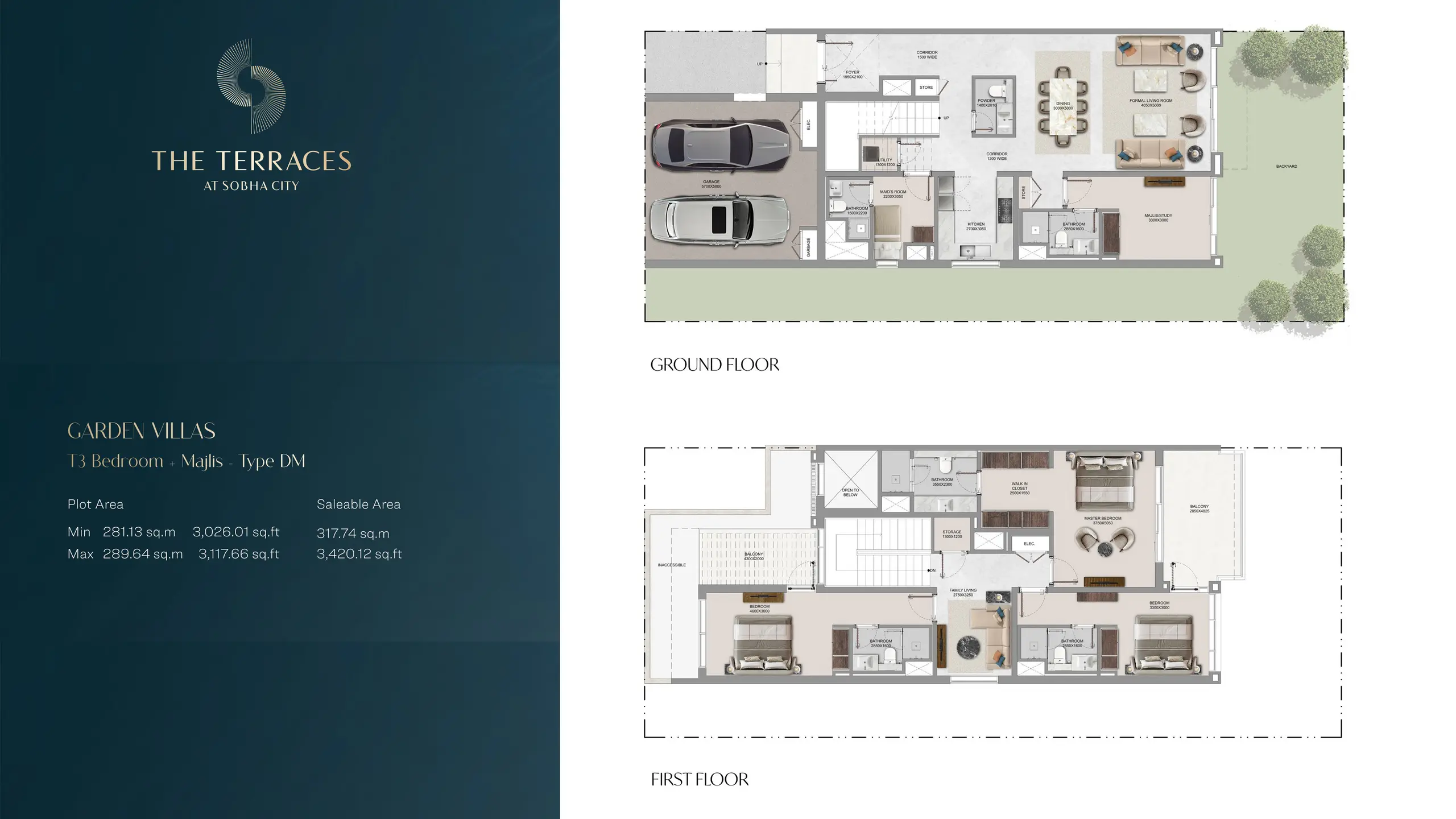 Type DM floor plan
