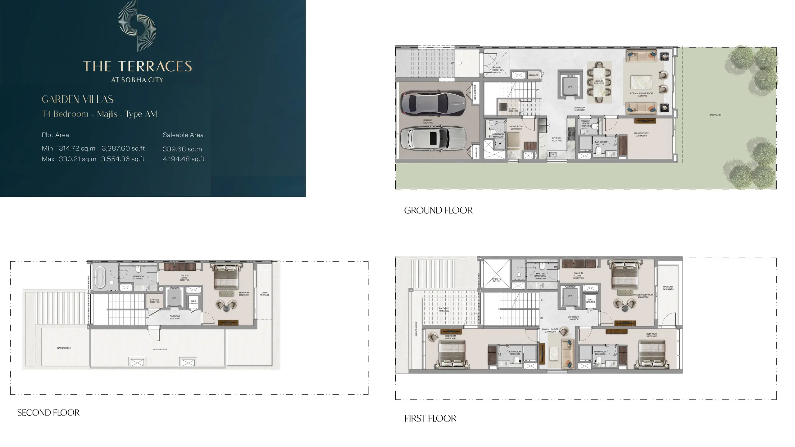 Type AM floor plan