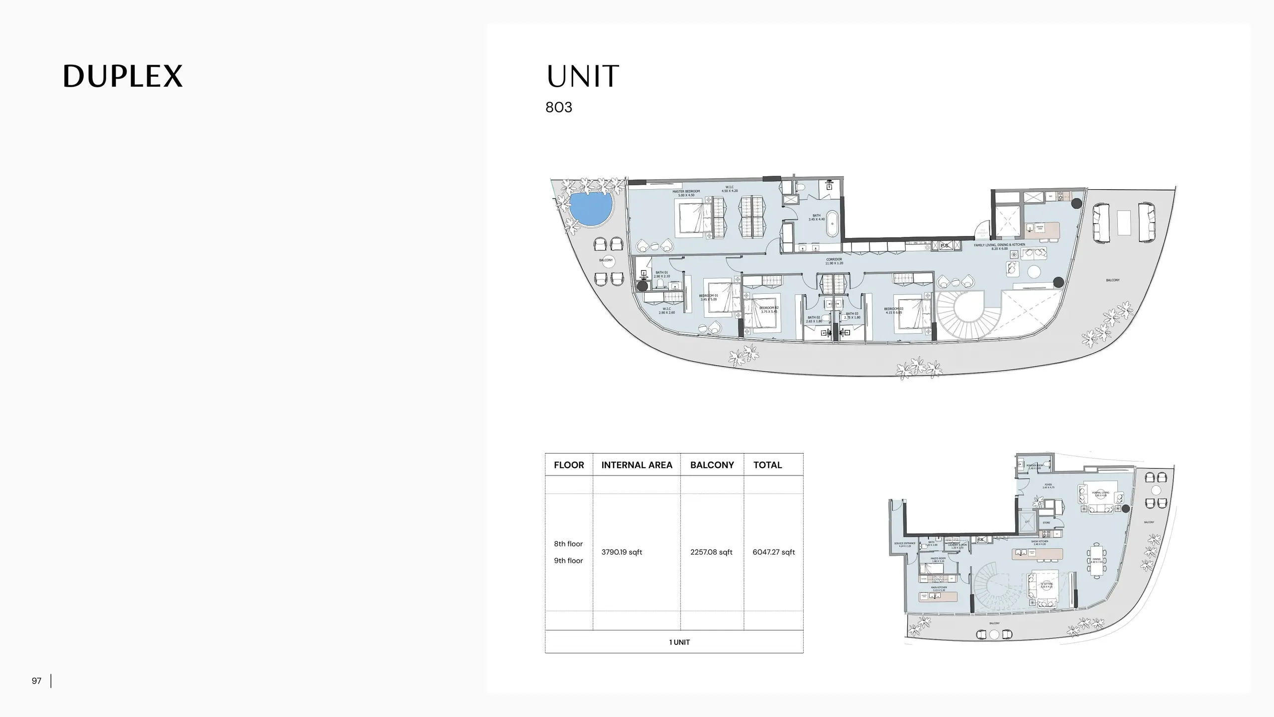 Type B floor plan