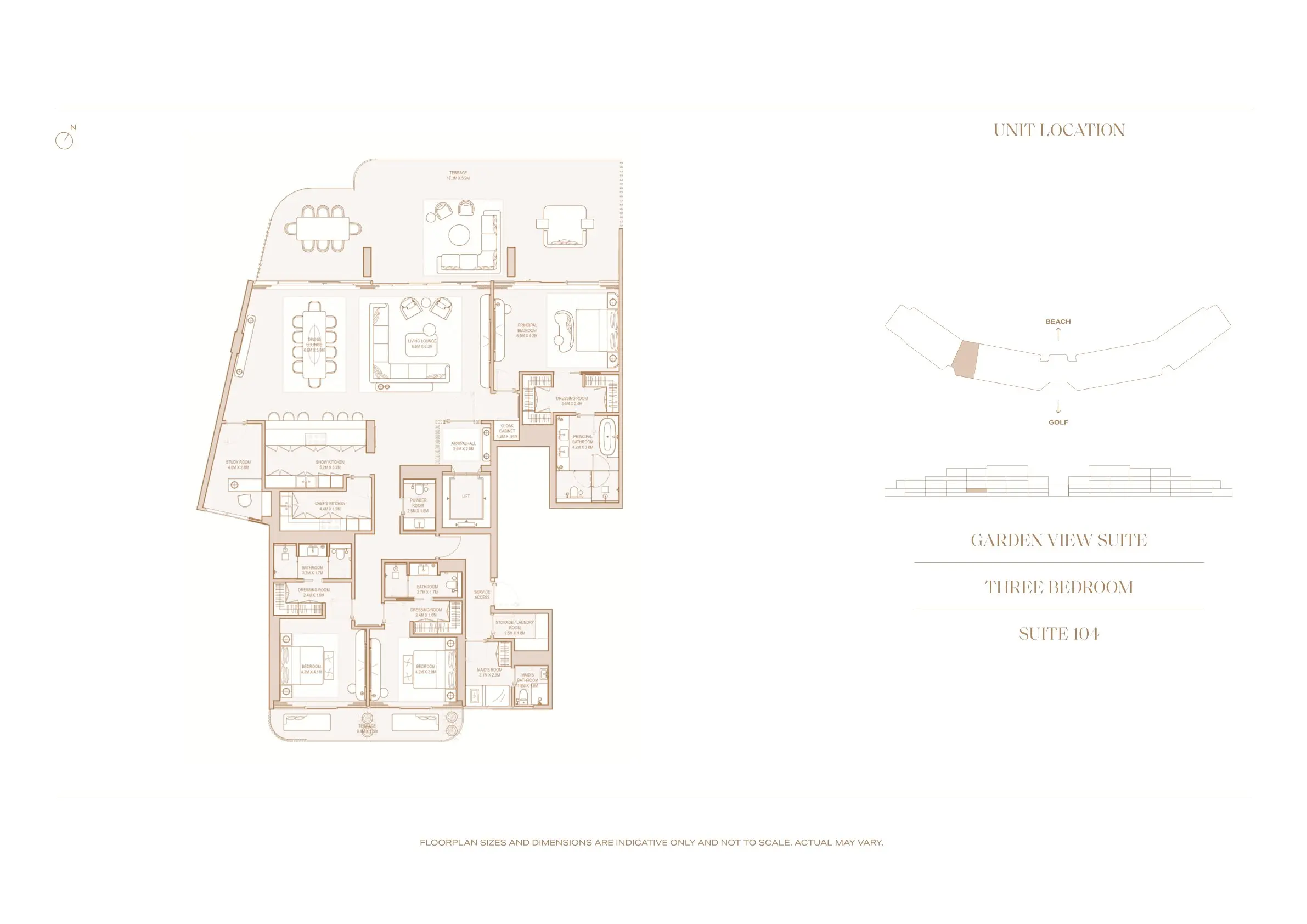 Suite 104 floor plan