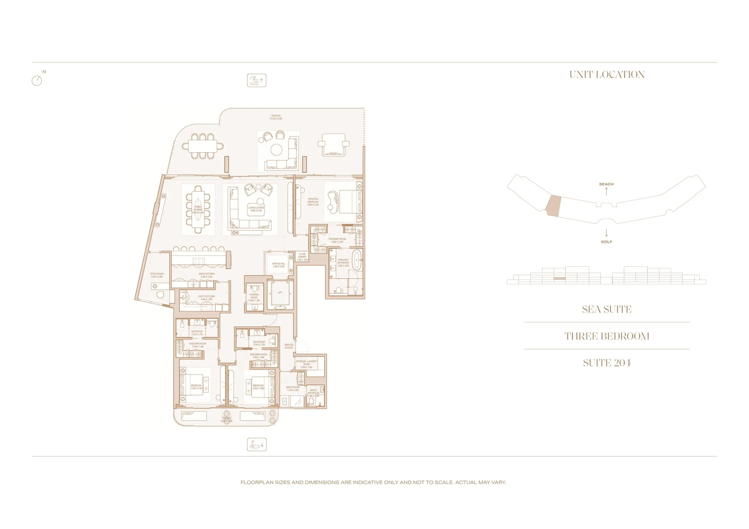Suite 204 floor plan