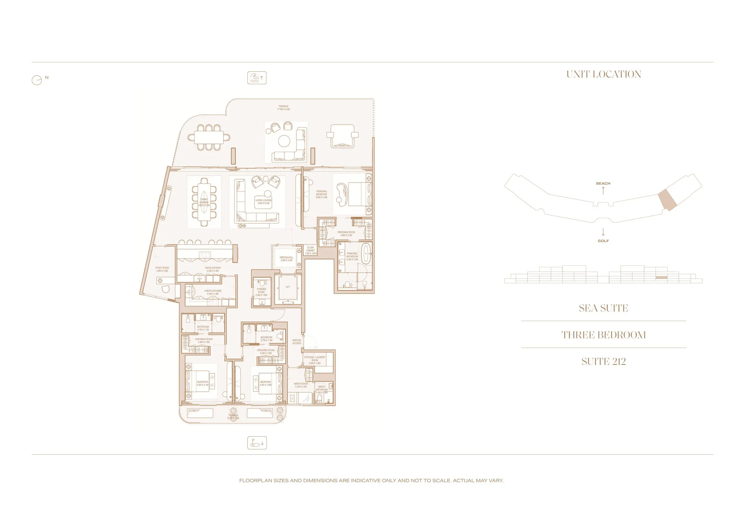 Suite 212 floor plan