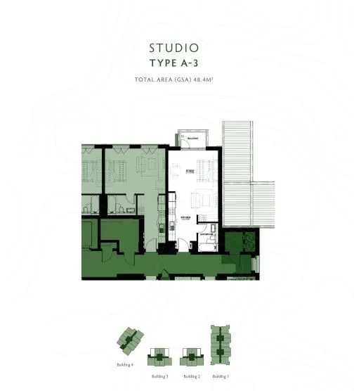 Type A-3 floor plan