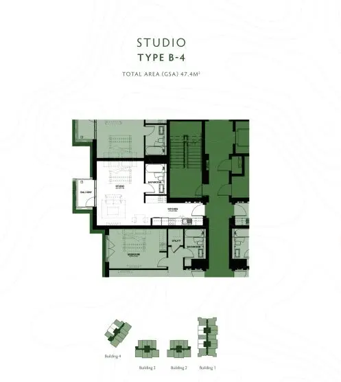 Type B-4 floor plan