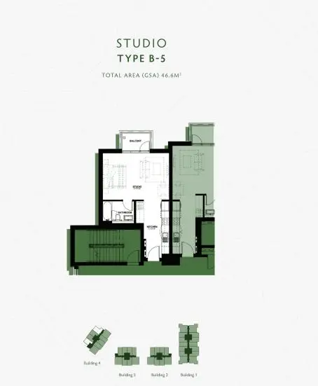 Type B-5 floor plan
