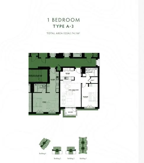 Type A-3 floor plan