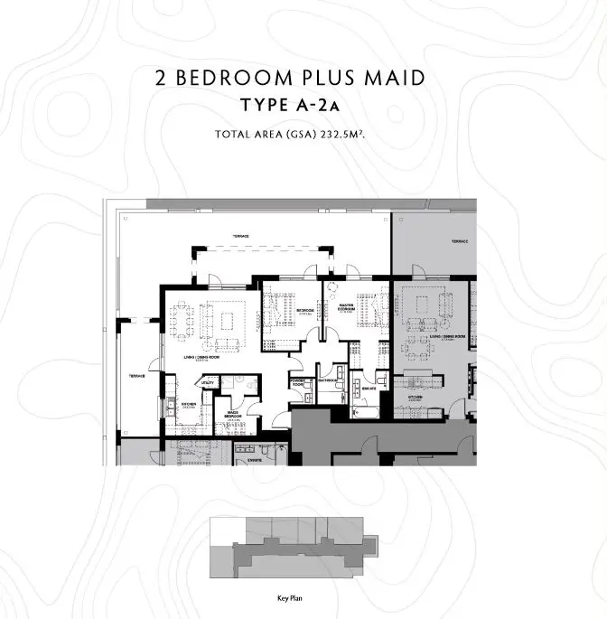 Type A-2A floor plan