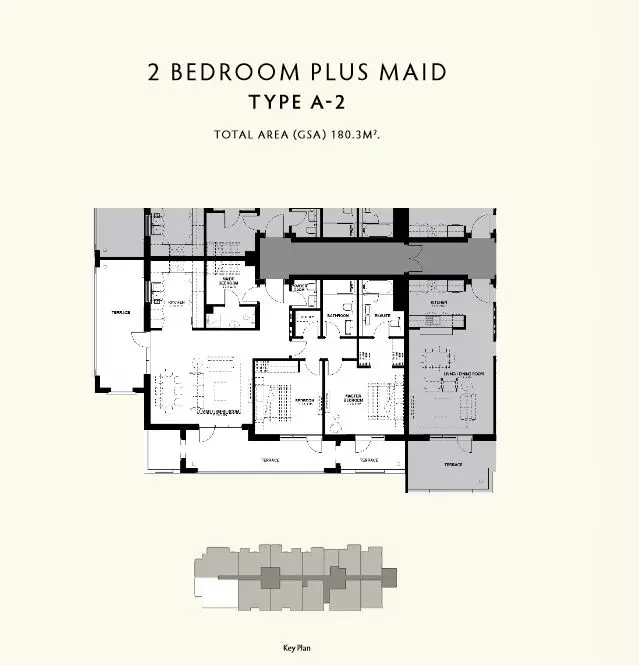 Type A-2 floor plan