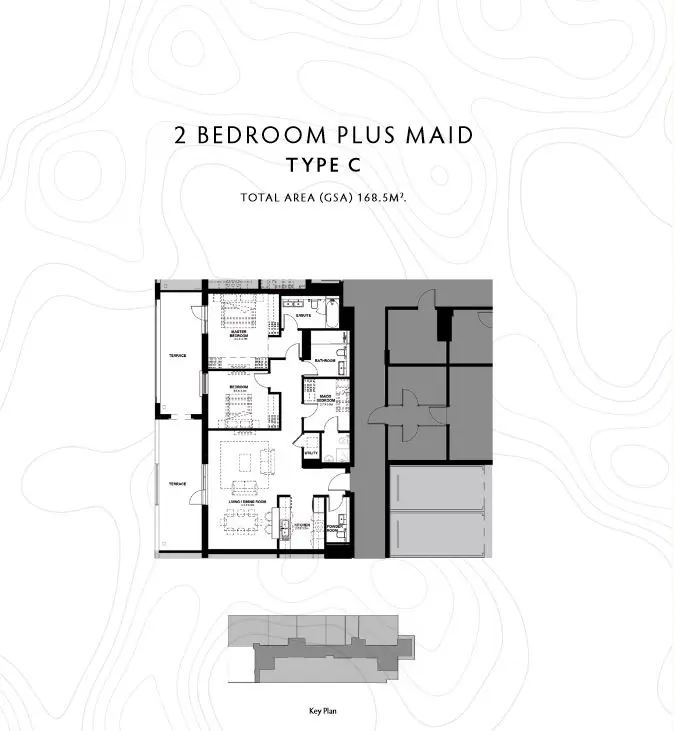 Type C floor plan