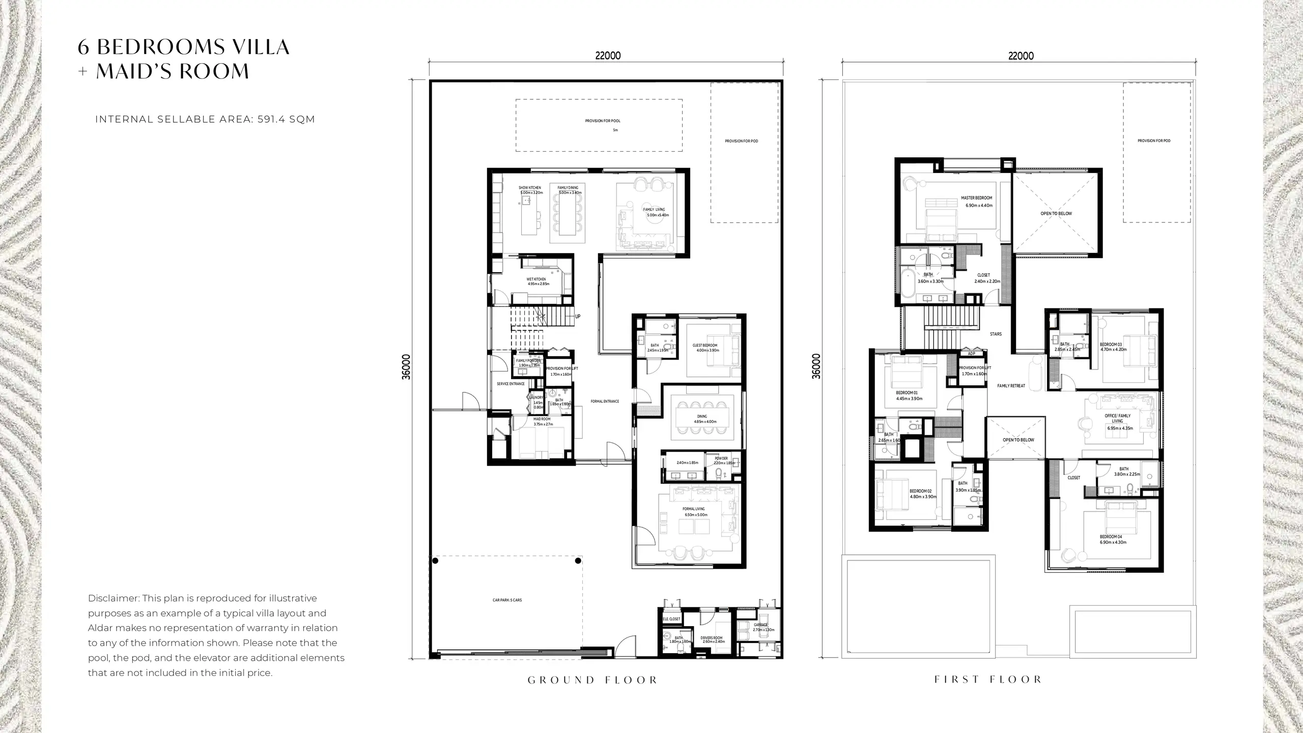 Type 1 floor plan