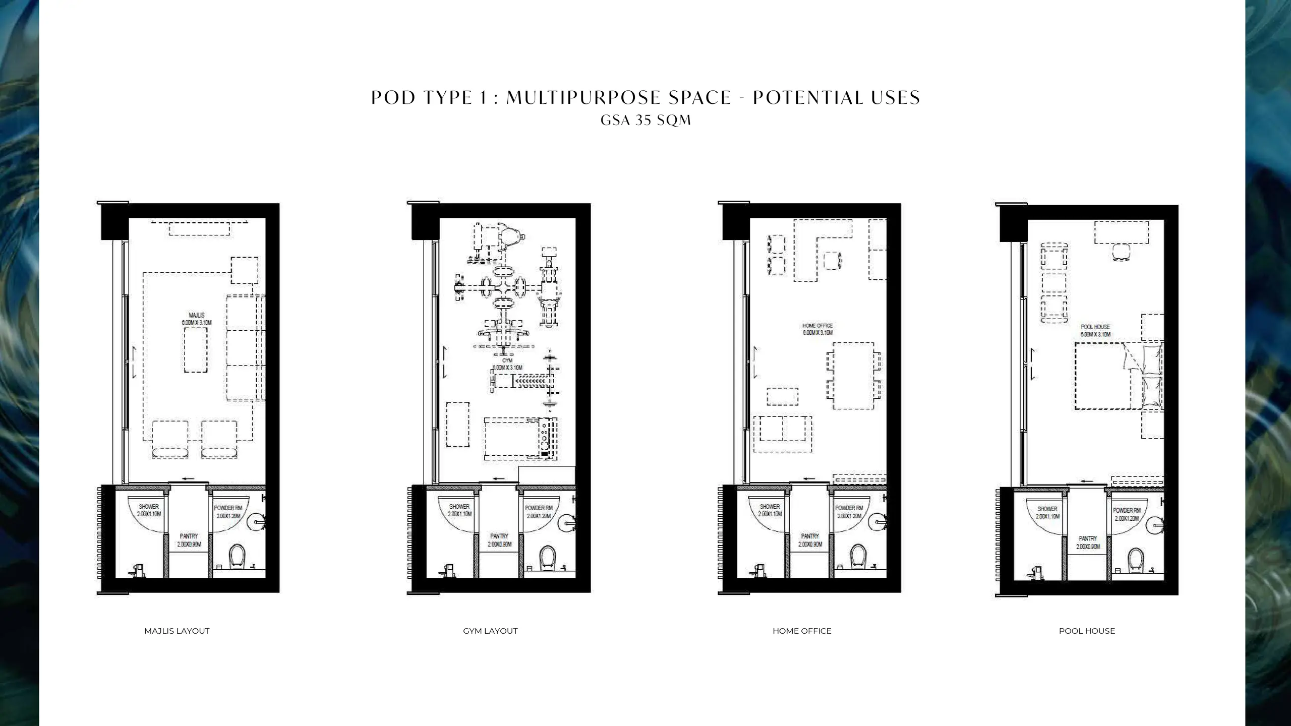 Type 1 floor plan