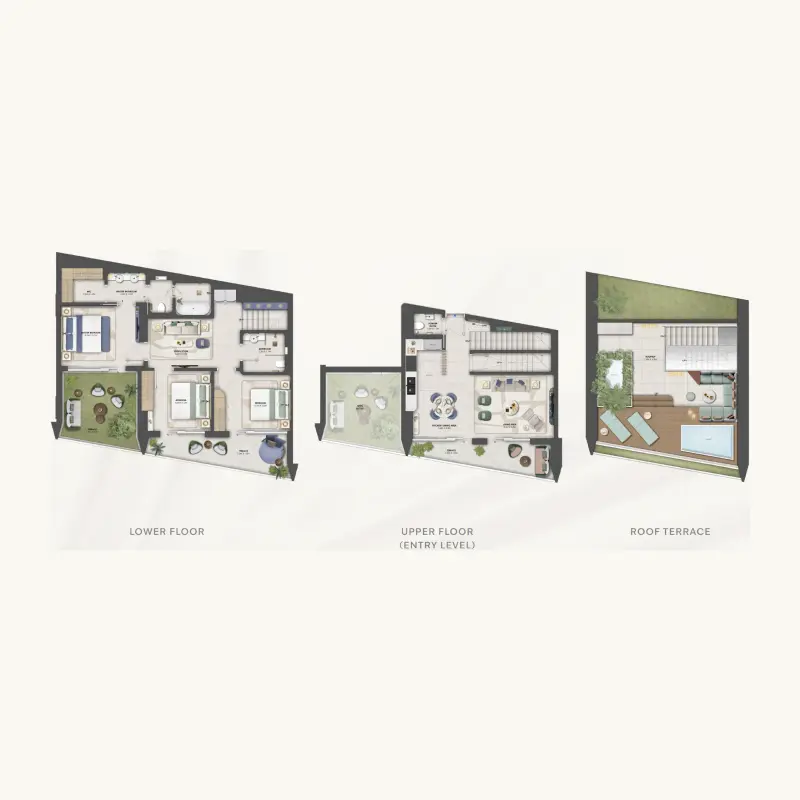 3 bedroom floor plan