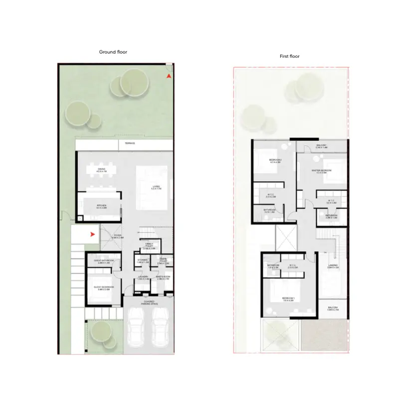 4 bedroom floor plan