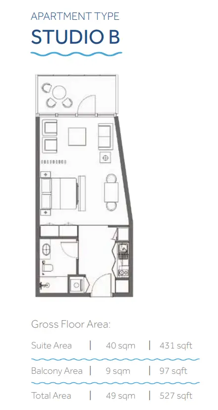 Type B floor plan