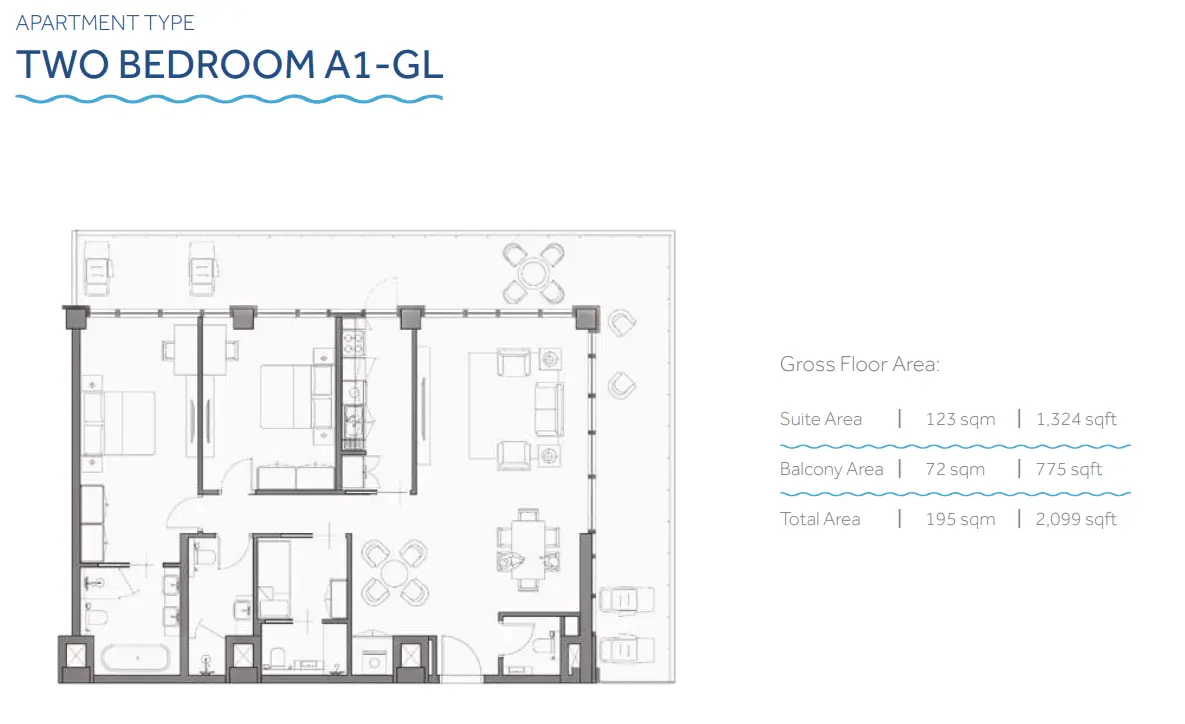Type A1-GL floor plan