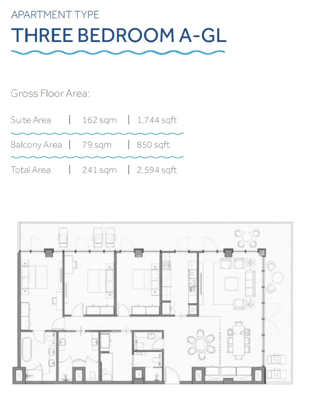 Type A-GL floor plan