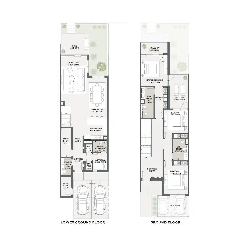 3 bedroom floor plan