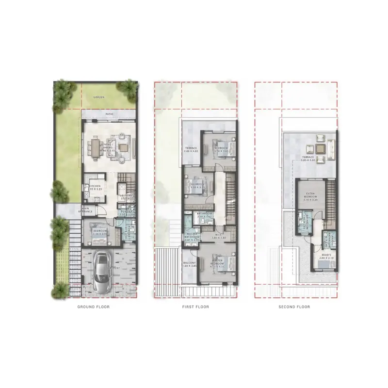 5 bedroom floor plan