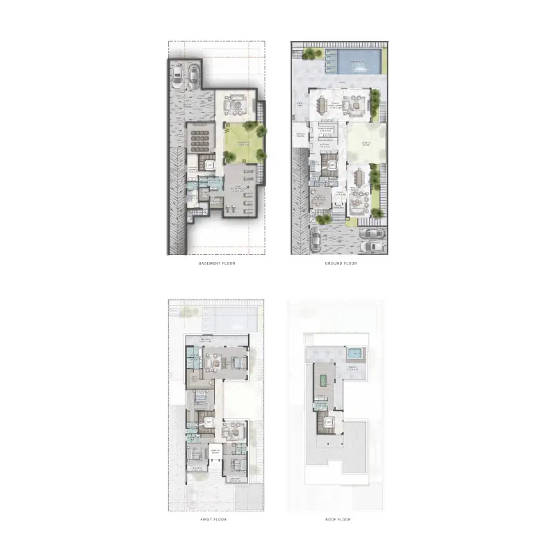 6 bedroom floor plan