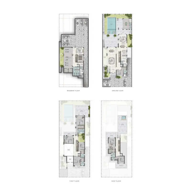 7 bedroom floor plan