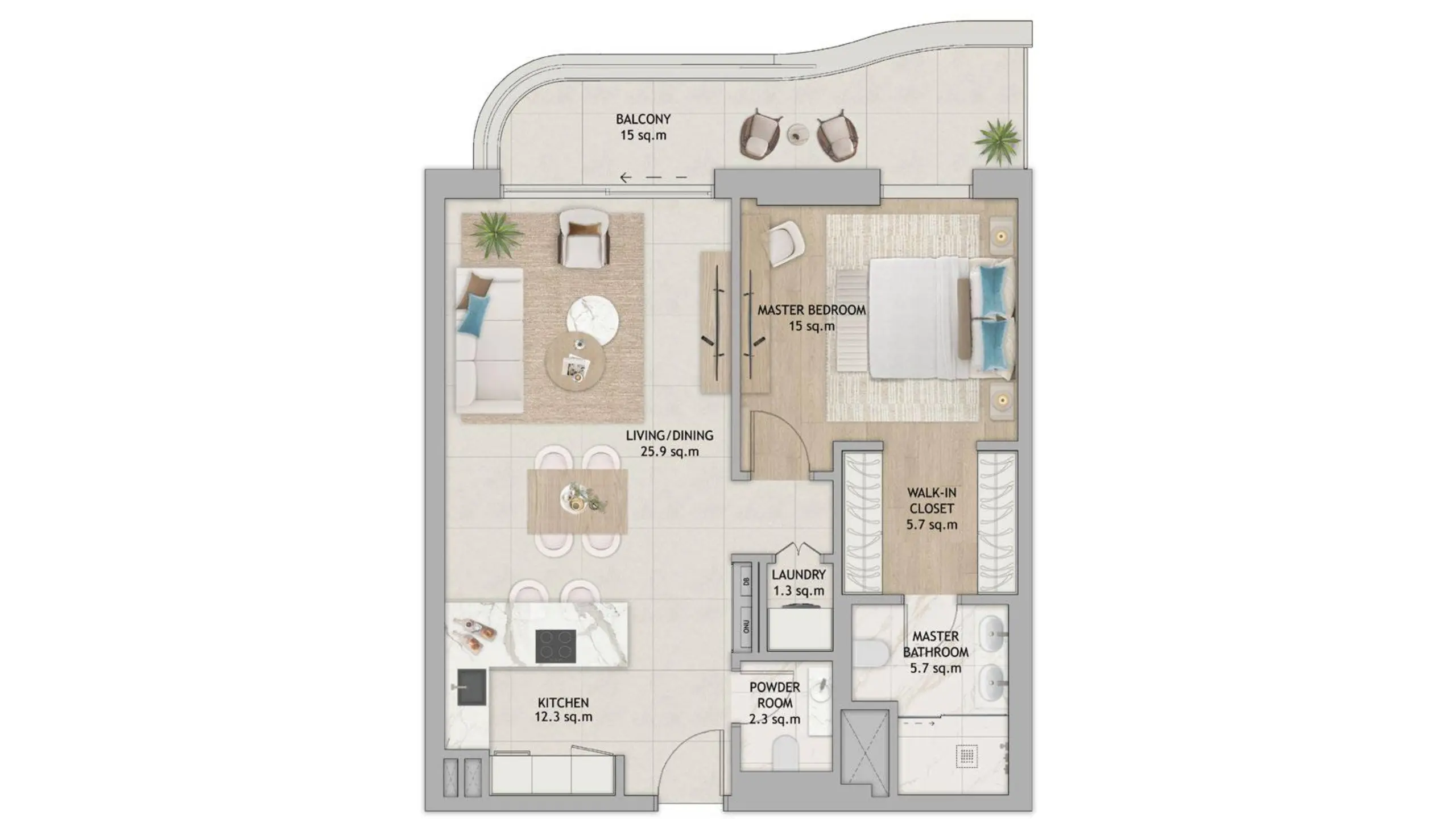 Type 2 floor plan