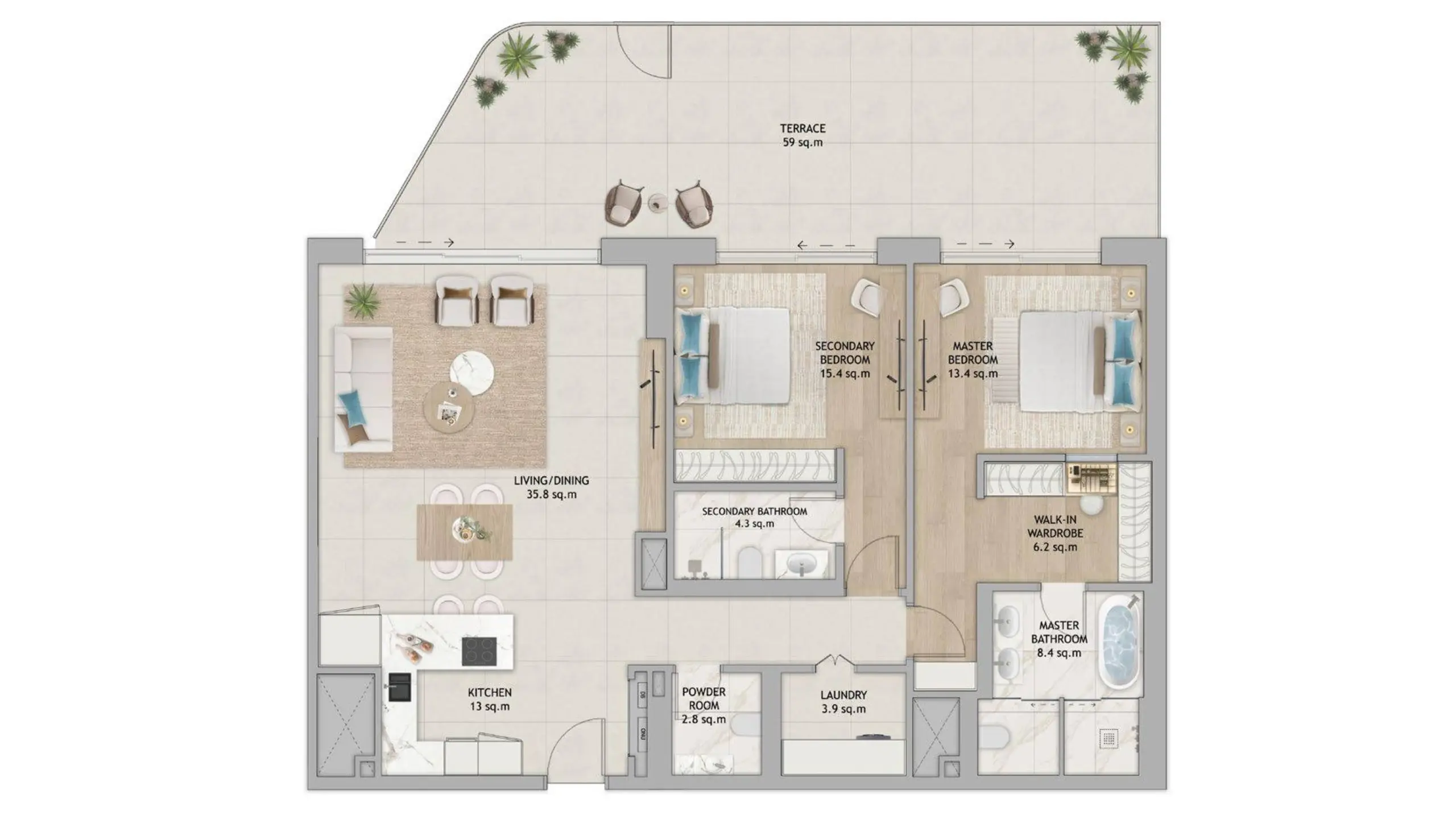 Type 2 floor plan