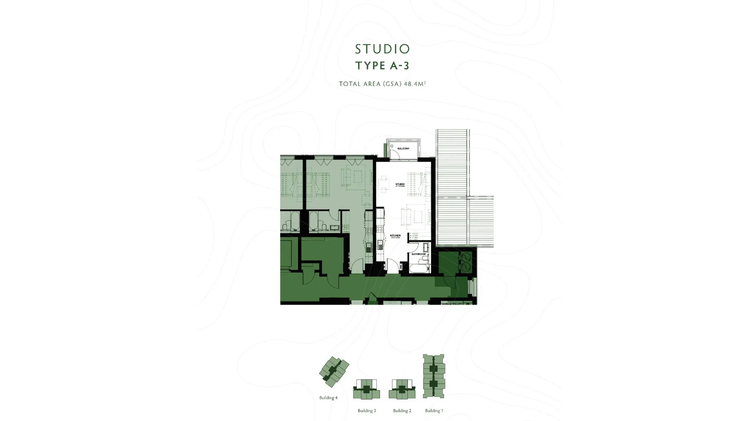 Type A-3 floor plan