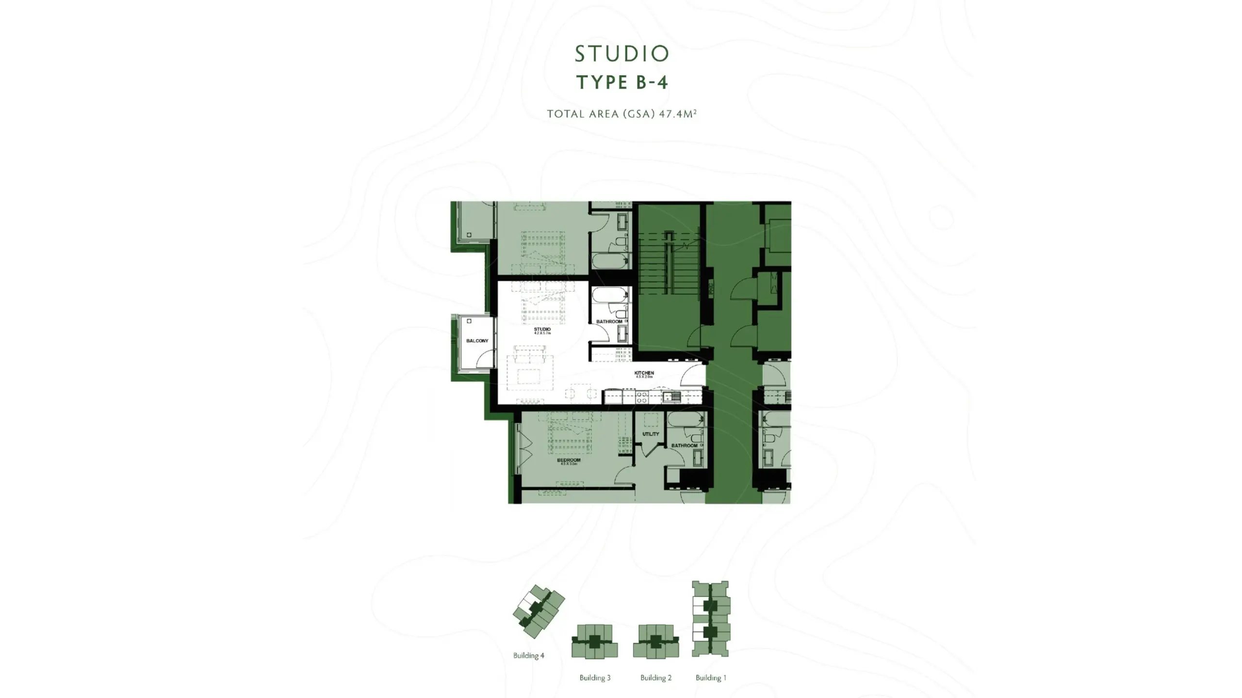 Type B-4 floor plan