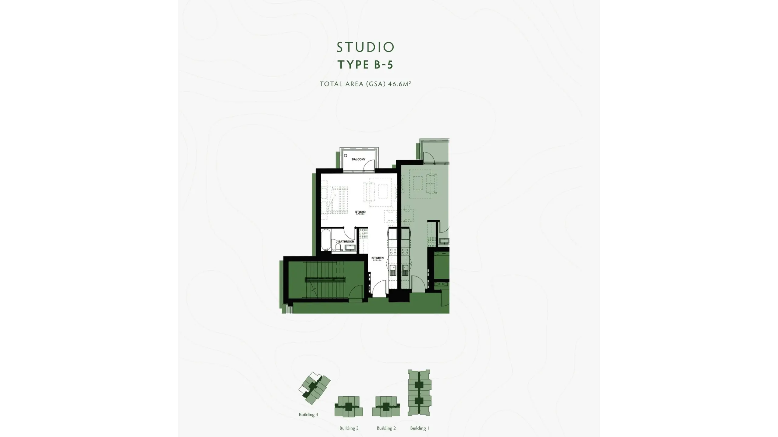 Type B-5 floor plan