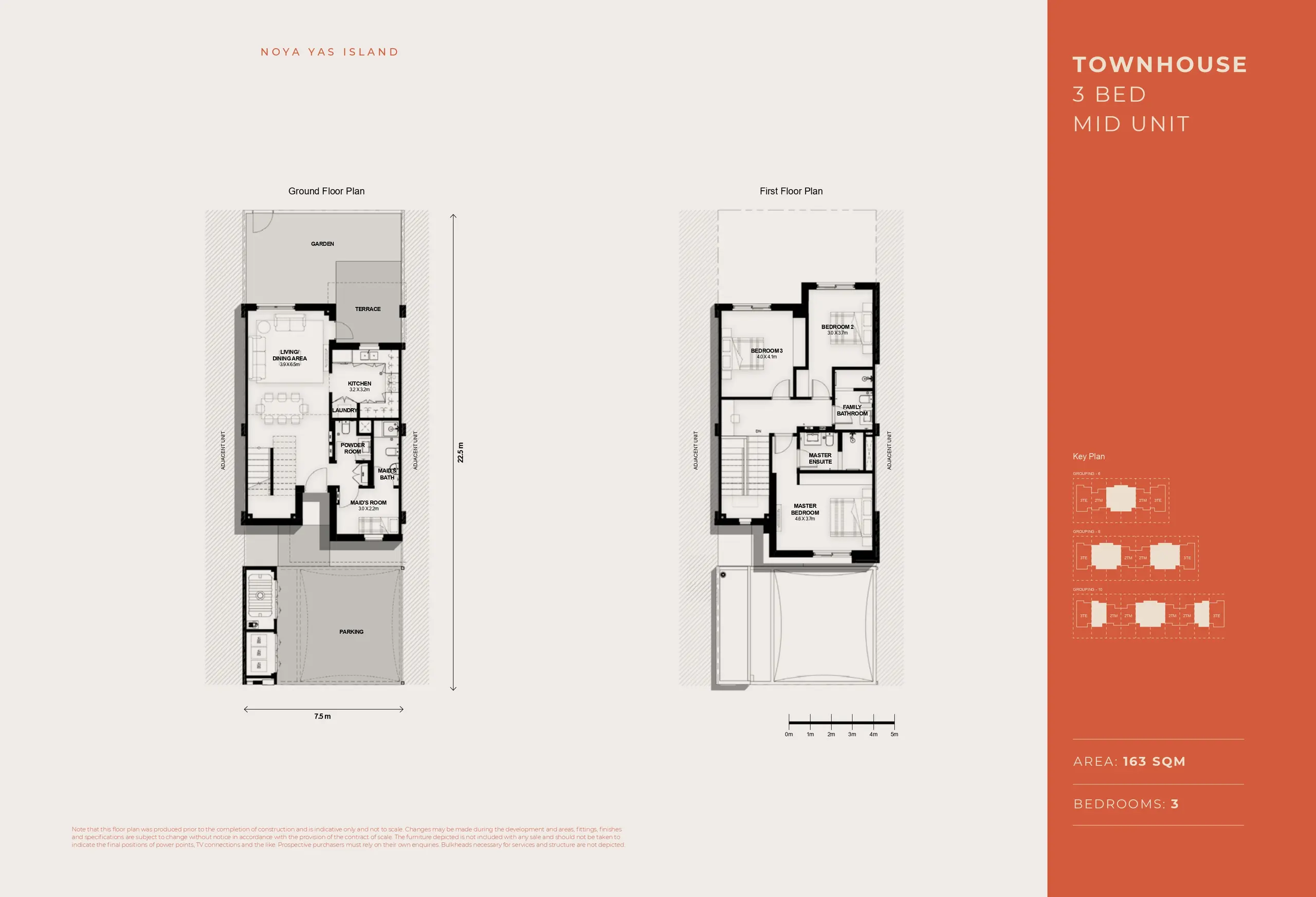 Middle Townhouse floor plan