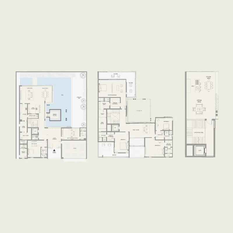6 bedroom floor plan