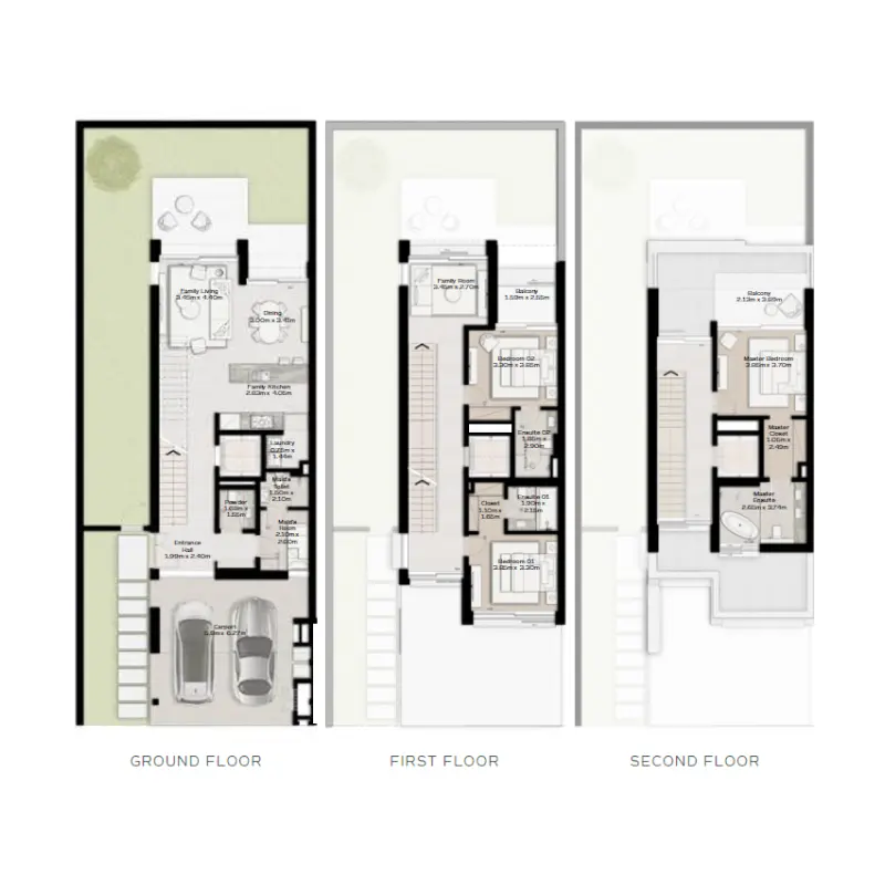 3 bedroom floor plan