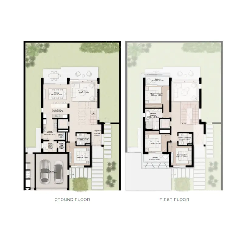 4 bedroom floor plan