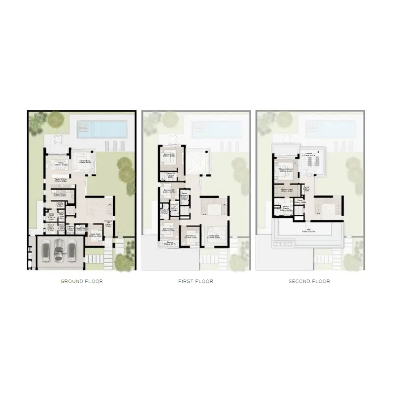 6 bedroom floor plan