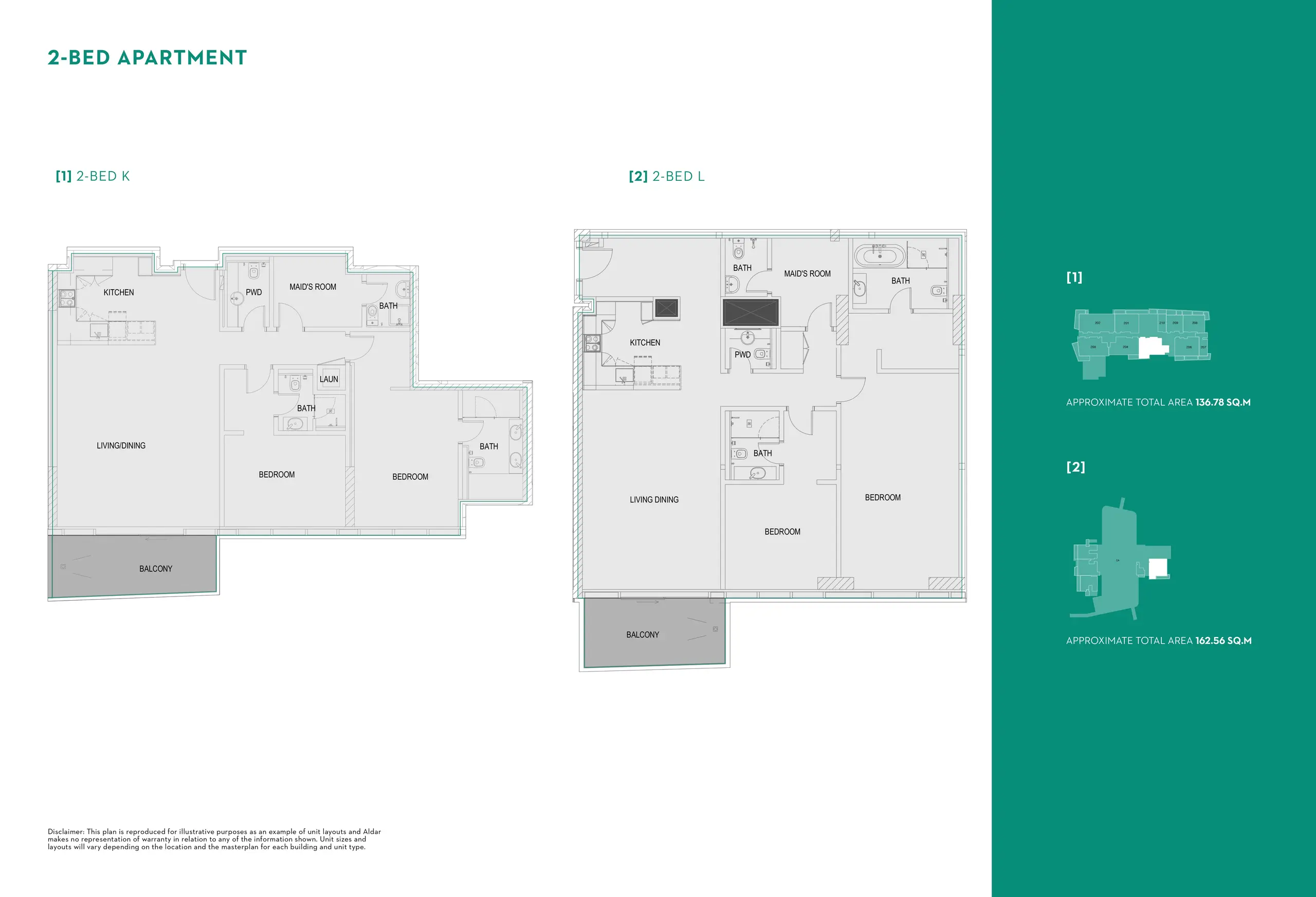 Type K & L floor plan