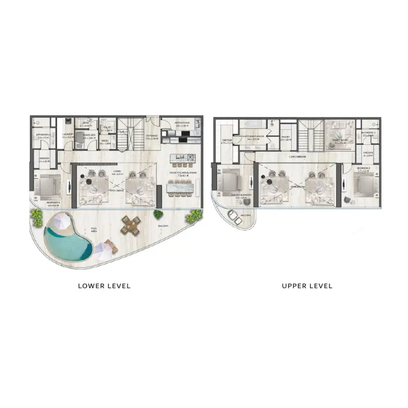 3 bedroom floor plan
