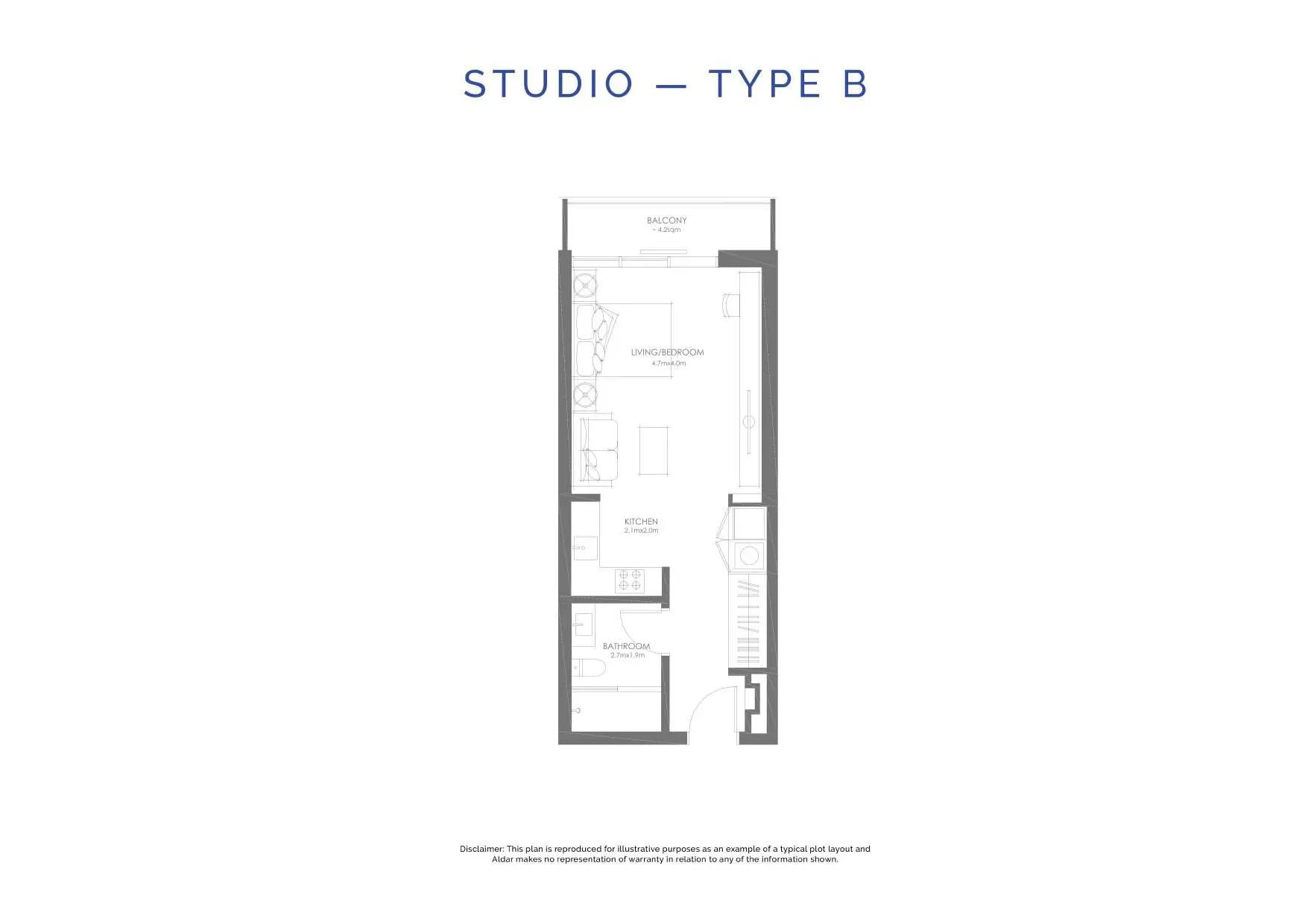 Type B floor plan